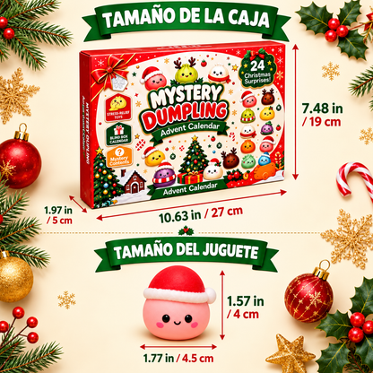 NaviLand™ Dumpling Squishy Advent Calendar